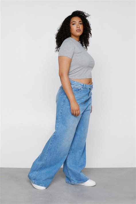 plus size baggy jeans